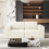 Three-Seater DIY Combination Corduroy Sofa-Beige 9