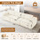 Three-Seater DIY Combination Corduroy Sofa-Beige 10