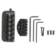 Tune-O-Matic Rollensattelbrücke – Langlebig, korrosionsbeständig, Saitenstabil – Ersatzbrücke für Gitarren, kompatibel mit Gibson Les Paul