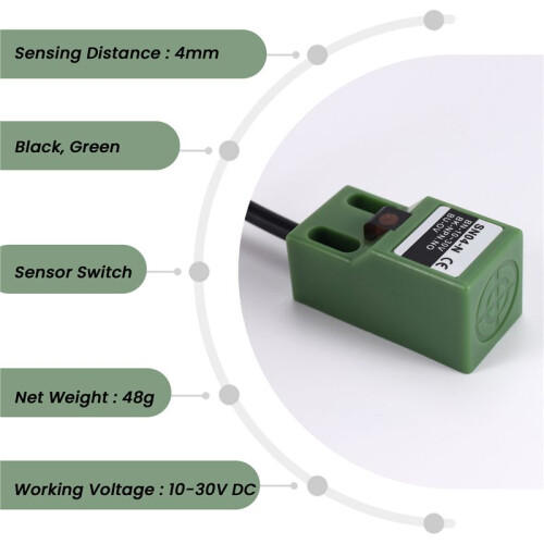 SN04-N  10-30V NPN 3-wire 4mm Approach Sensor Inductive Proximity 2