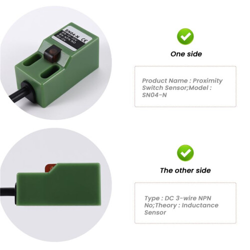 SN04-N  10-30V NPN 3-wire 4mm Approach Sensor Inductive Proximity 1