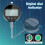 Digital Dial indicator DTI 0.01mm/.0005" Range 0-25.4mm/1" Clock Gauge 9
