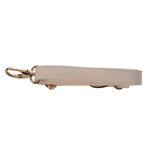 2X DIY Replacement Leather Bag Shoulder Strap Handle  Body Adjustable 140 x 2cm, Beige 2
