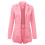 Women's Puff Sleeve Blazer Elegant Open Front Lightweight Formal Jacket With Long Sleeves Solid Color Work Suit Ensemble 2