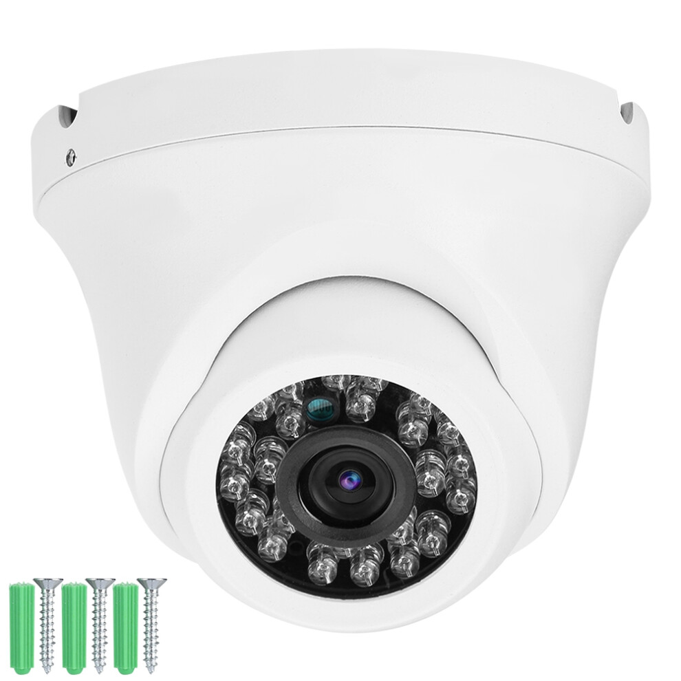 Hybrid Security Camera Dome Surveillance System Waterproof Weatherproof Full Hd Video Quality Day Night Vision Infrared Led Coaxial Compatibility 9358999052984