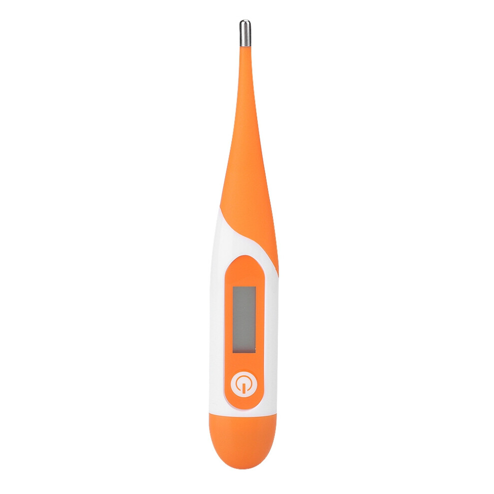 Digital Oral Thermometer For Fast Reading, Clinical Accuracy LCD Screen Display With Fever Alarm Waterproof Tip Safe Thermometer For Adults And Kids