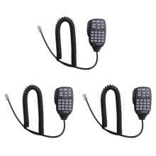 3X HM-133 Mic Speaker Handheld Shoulder Mic for Radio IC-207H IC-880H IC-2820H IC-E282 HM-133 RJ-45 IC-2725E