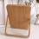 Vanity Mirror with Adjustable Wooden Frame, Foldable Desktop Makeup Mirror for Bedroom 3