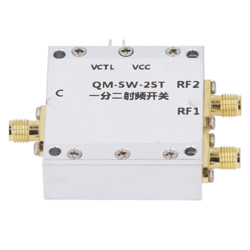 0.1-6GHz RF Switch Module High Isolation Aluminum Alloy SPDT Microwave Electronic Switch 1
