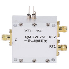 0.1-6GHz RF Switch Module High Isolation Aluminum Alloy SPDT Microwave Electronic Switch