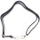 2X DIY Replacement Leather Bag Shoulder Strap Handle  Body Adjustable 140 x 2cm, Black 2