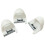 3Pcs Finger Quilting Ruler Set with Accurate Millimeter Scale Patchwork Sewing Measuring Tool White 2mm 3mm 4mm 1