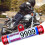 Waterproof Motorcycle Registration Holder Tube for Secure License Document Storage, Red 2