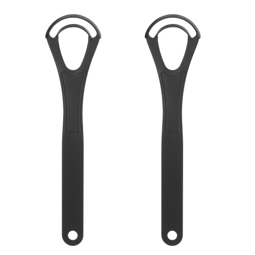 2Pièces Grattoirs Langue Métal Réutilisables Pour Souffle