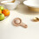 Light Brown Wooden Dough Press Tool for Dumpling Skin Kitchen Use 6