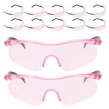 12Pcs Children Safety Glasses Pink Durable Protective Eyewear Bulk