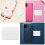 6Pcs Transparent Square Acrylic Mirror Stick on Phone Case for Decor 7
