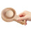 Light Brown Wooden Dough Press Tool for Dumpling Skin Kitchen Use 4