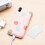 6Pcs Transparent Square Acrylic Mirror Stick on Phone Case for Decor 5