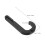 2Pcs Outdoor Black Plastic Bow Holder Hooks for Tree Stand Storage 3