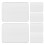6Pcs Transparent Square Acrylic Mirror Stick on Phone Case for Decor 1