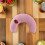 2Pcs U Shaped Soft Half Donut Cushion With Embroidery 4