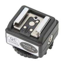 C N2 Nikon Hot Shoe Mount Adapter mit PC-Sync-Anschluss für Blitze