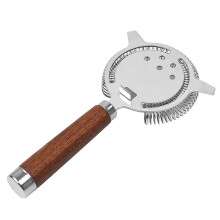Elegant Cocktail Shaker Strainer, Smooth Cocktail Preparation Tool, Stainless Steel Bar Strainer With High Hardness For Durability