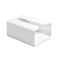 Self Adhesive Napkin Holder, Elegant Wall Mounted Tissue Box With Uncovered Side For Quick Refills, Perfect For Kitchen And Office Use