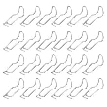 Stainless Steel Wire Clip For Retention Spring Clip, Easy To Use And Install Sturdy Structure For Your Tomatoes And Other Climbing Vegetables And