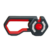 Handheld Knife Sharpener with 6 Stage Sharpening, Diamond and Carbide Blades for Kitchen (Red)