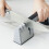 4Stage Knife Sharpener with DoubleSided 400/1000 Grit Sharpening Stone, AntiSlip Base 1