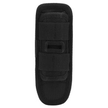 Outdoor Adventure Gear, Universal Tactical Light Holster with 360 Degree Rotational Clip, Wear Resistant Anti-Scratch Nylon Duty Belt Holder for