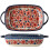 Ceramic Baking Dish 2Qt Rectangular Casserole Pan with Handles Easy Clean Oven and Microwave Safe 1