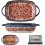 Ceramic Baking Dish 2Qt Rectangular Casserole Pan with Handles Easy Clean Oven and Microwave Safe 3