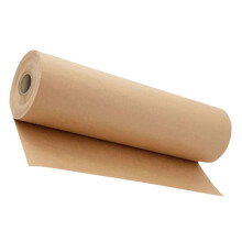 Packing Paper Roll, Plain Brown Kraft Paper, Gift And Floral Wrapping, DIY Craft And Protective Packaging