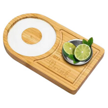 Cocktail Bar Cocktail Tray Sealing Tool For Margaritas LimeSaltSugar Rim Decorator Without Disk