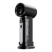 Portable Desktop Fan with Digital Display, Rechargeable Quiet Cooling for Office and Home