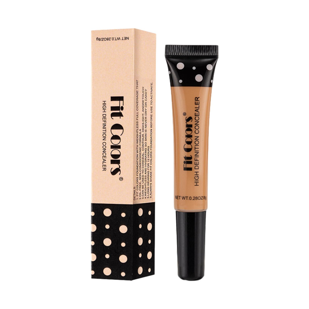 Waterproof Dark Circle Concealer with Hydrating Full Coverage and Brightening PoreBlurring Finish