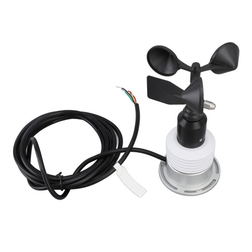 Three Cup Wind Speed Measurement Sensor Compact Integrated Unit Wind Speed Sensor With Accurate Measurement And Anti Interference Features Suitable 1