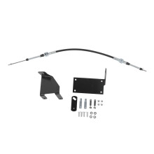 Transfer Case Shift Cable Linkage Upgrade Kit For Jeep Wrangler TJ 1997-2006, Smooth Shifting Heavy Duty Durable Design, Corrosion Resistant Fittings