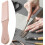 Leather Strop Paddle with Hardwood Handle DoubleSided Honing Tool for Kitchen Knife Sharpening 2