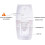 Automatic Toothpaste Dispenser with 5 Toothbrush Holder Wall Mount Set for Bathroom Organization 4
