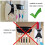 Automatic Toothpaste Dispenser with 5 Toothbrush Holder Wall Mount Set for Bathroom Organization 3