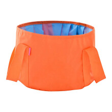 Folding Bucket Leakproof Heat Resistant Collapsible Water Basin for Travel Foot Soak and Washing