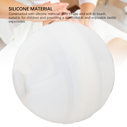 2 pezzi di palloncini d'acqua in silicone 40mAh Glow White 2