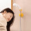 Elegant Shower Head Bracket, Removable Wall Mount With Multipurpose Bath Accessory Features, Adjustable To Any Angle On Smooth Surfaces (Yellow) 2