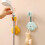 Elegant Shower Head Bracket, Removable Wall Mount With Multipurpose Bath Accessory Features, Adjustable To Any Angle On Smooth Surfaces (Yellow) 3