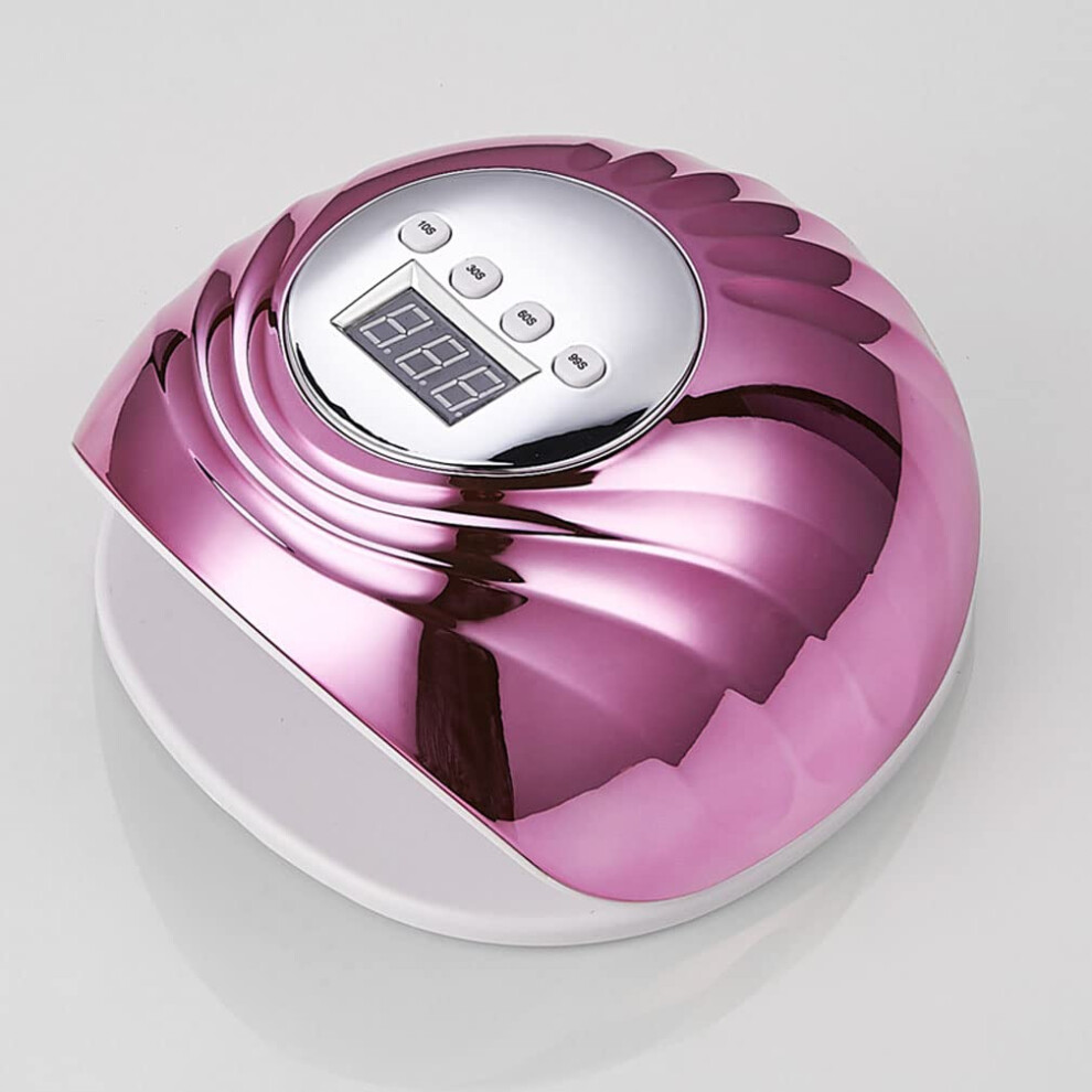86W Professional UV LED Nail Lamp Gel Nail Dryer with Auto Sensor and 4 Timer Modes for Salon and Home