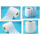 (15*15MM) 2000 Pieces Circle Blank Labels Code Dot Stickers Printable Adhesive For Store 3